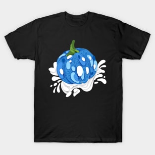 Ornate Pumpkins with Beautiful Stamped Ornament in Abstract Stains T-Shirt